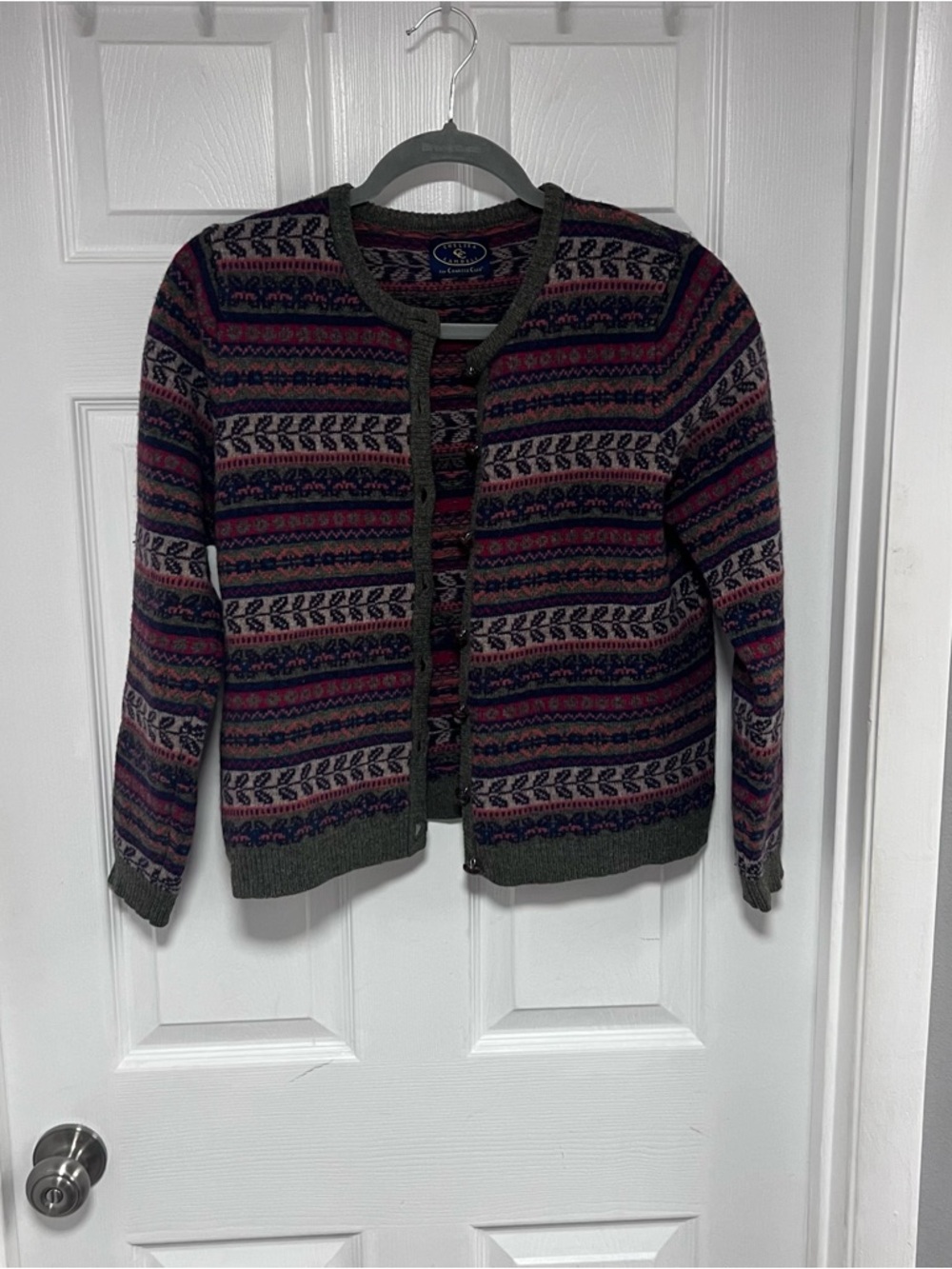Cozy Grandpa-Chic Classic Button-Front Cardigan Chelsea Campbell for CharterClub